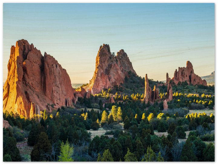 Garden Of The Gods, Colorado Springs - Print - MetalPlex