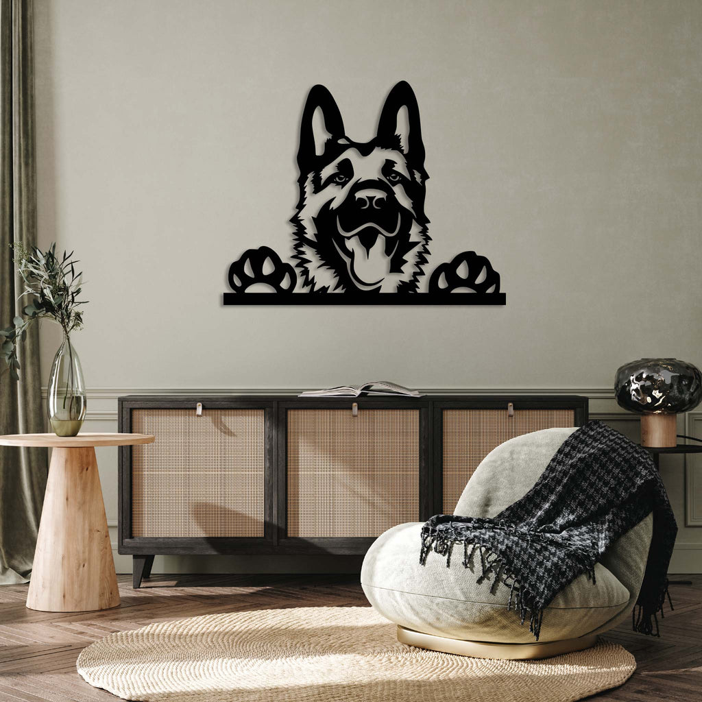 German Shepherd - Metal Wall Art - MetalPlex