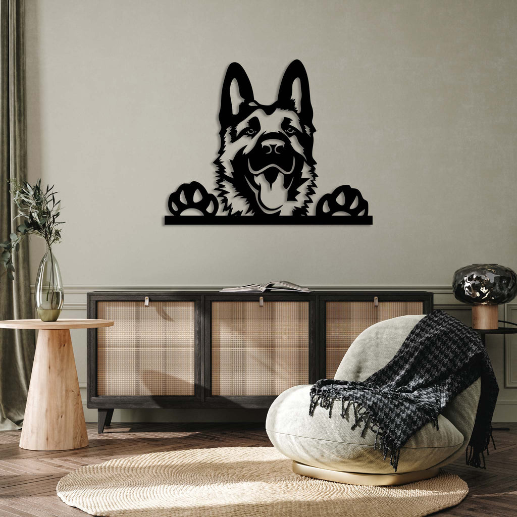 German Shepherd - Metal Wall Art - MetalPlex