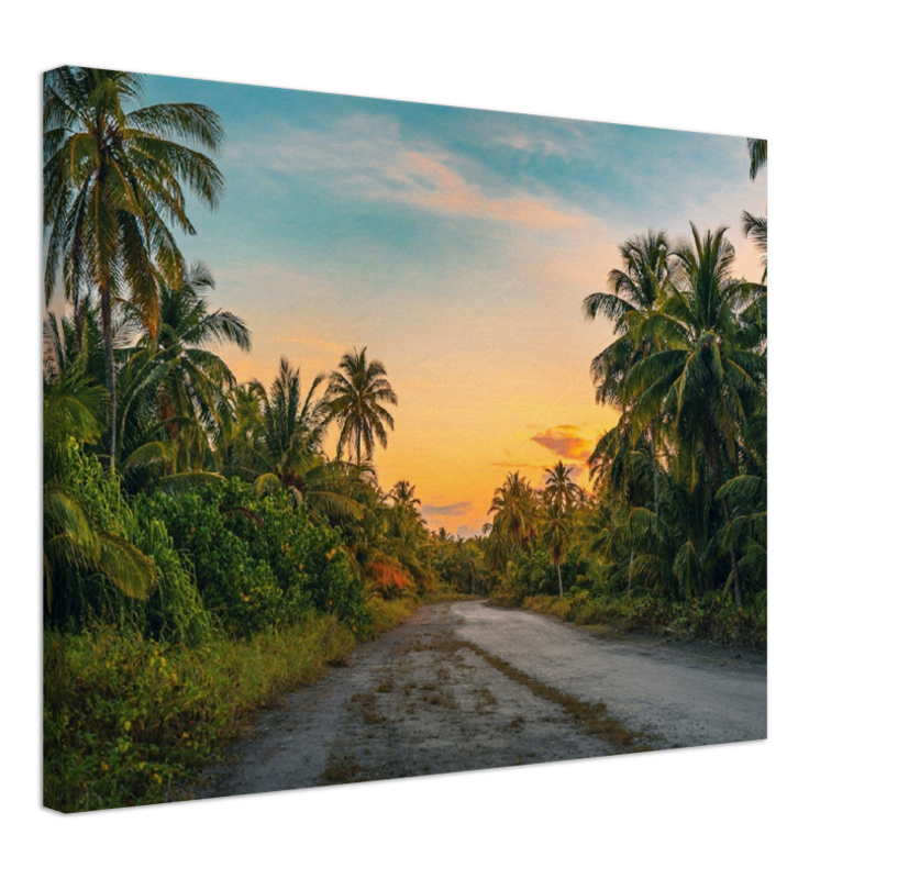 Hawaii Backroad - Print - MetalPlex