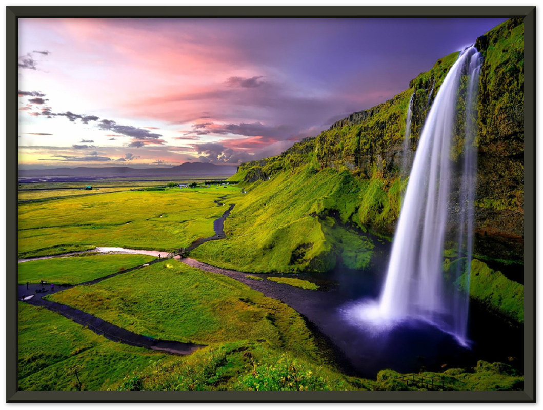 Ireland Waterfall - Print - MetalPlex