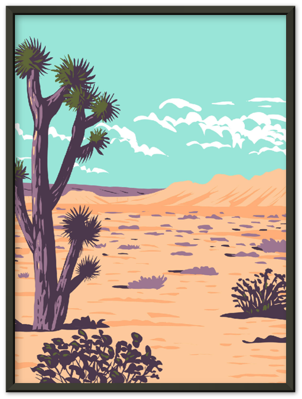 Joshua Tree Poster - Print - MetalPlex