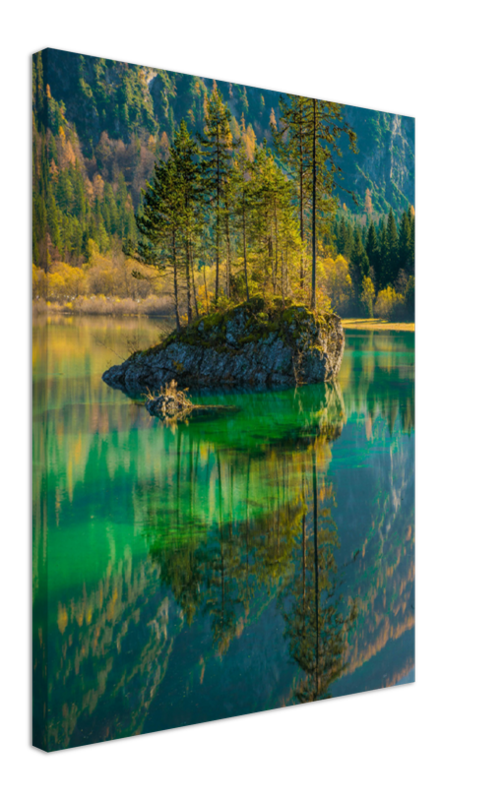 Lake Reflection - Print - MetalPlex