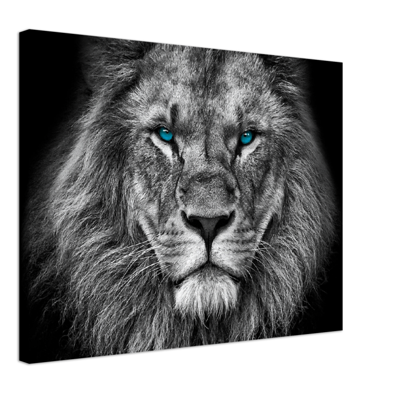 Lion Head - Print - MetalPlex