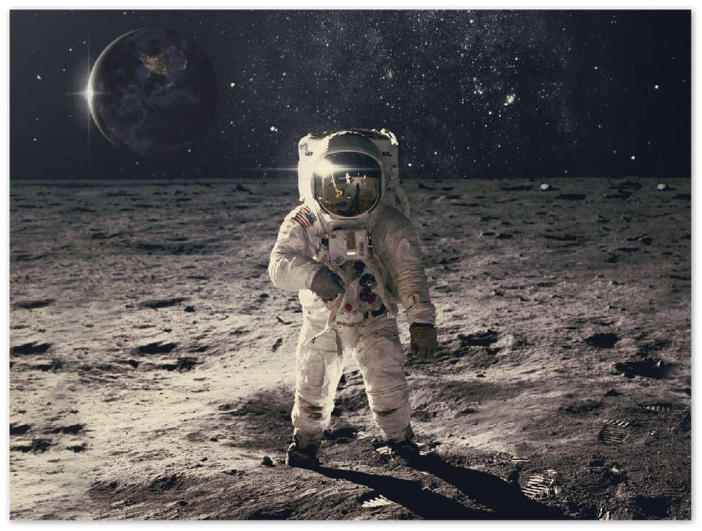 Moon Walk - Print - MetalPlex