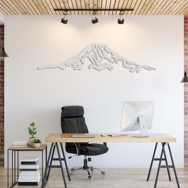 Mount Rainier Alternative - Metal Wall Art - MetalPlex