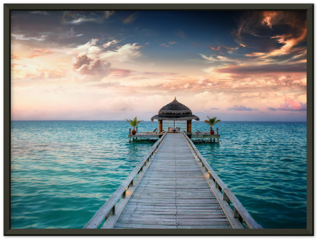 Ocean Pathway - Print - MetalPlex