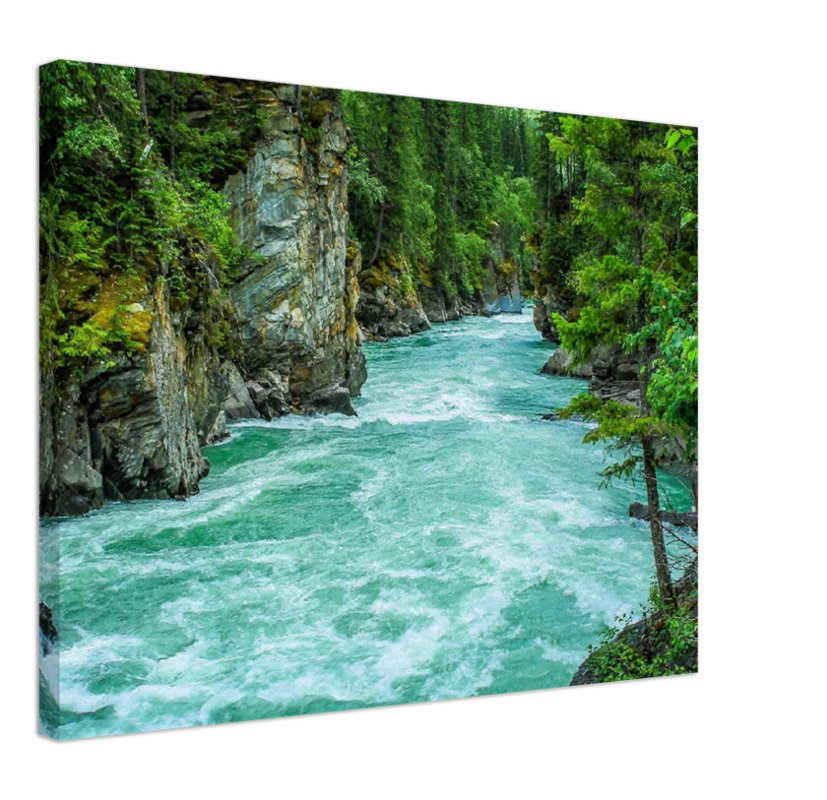 Pacific Northwest River - Print - MetalPlex