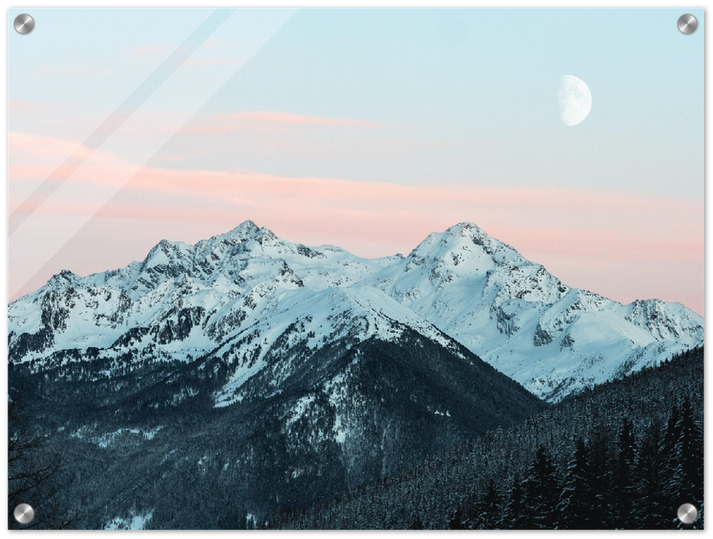 Rocky Mountain Winter - Print - MetalPlex