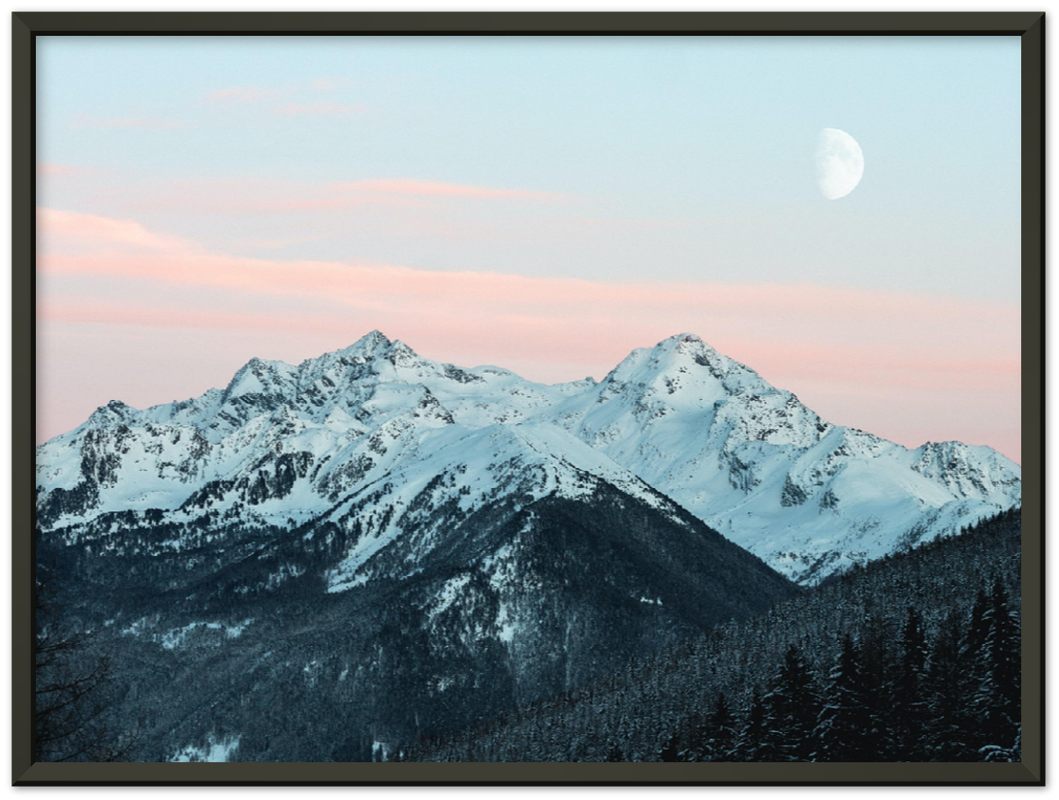Rocky Mountain Winter - Print - MetalPlex