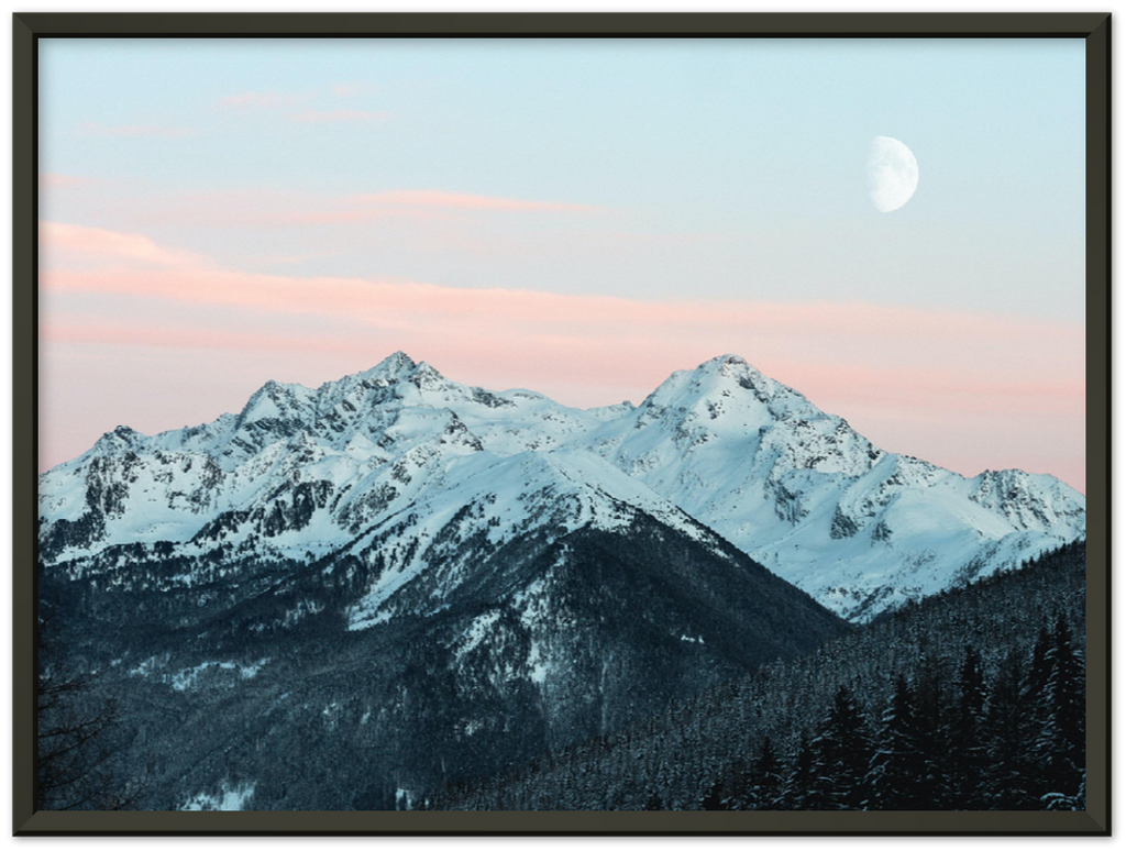 Rocky Mountain Winter - Print - MetalPlex