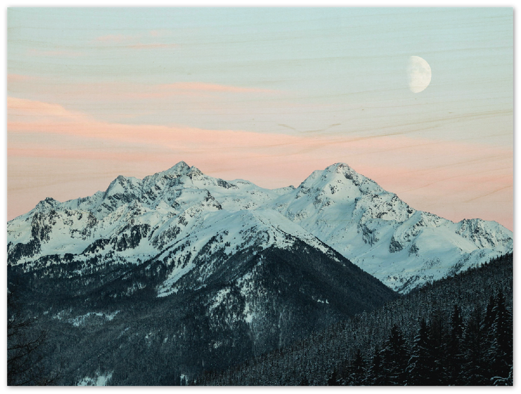 Rocky Mountain Winter - Print - MetalPlex