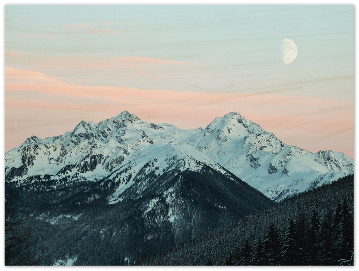 Rocky Mountain Winter - Print - MetalPlex