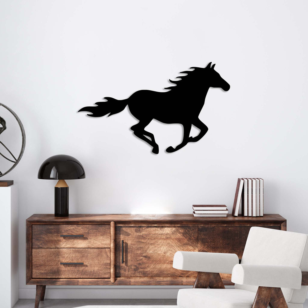 Running Horse - Metal Wall Art - MetalPlex