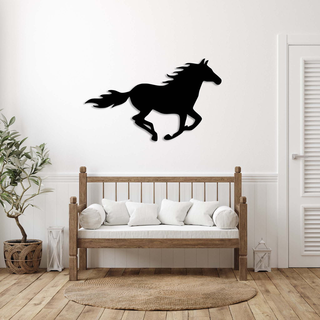 Running Horse - Metal Wall Art - MetalPlex