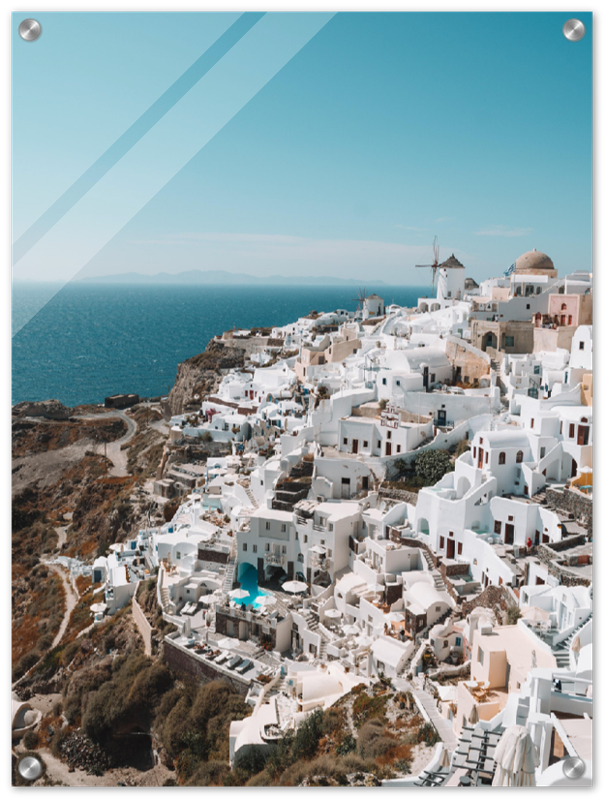 Santorini - Print - MetalPlex