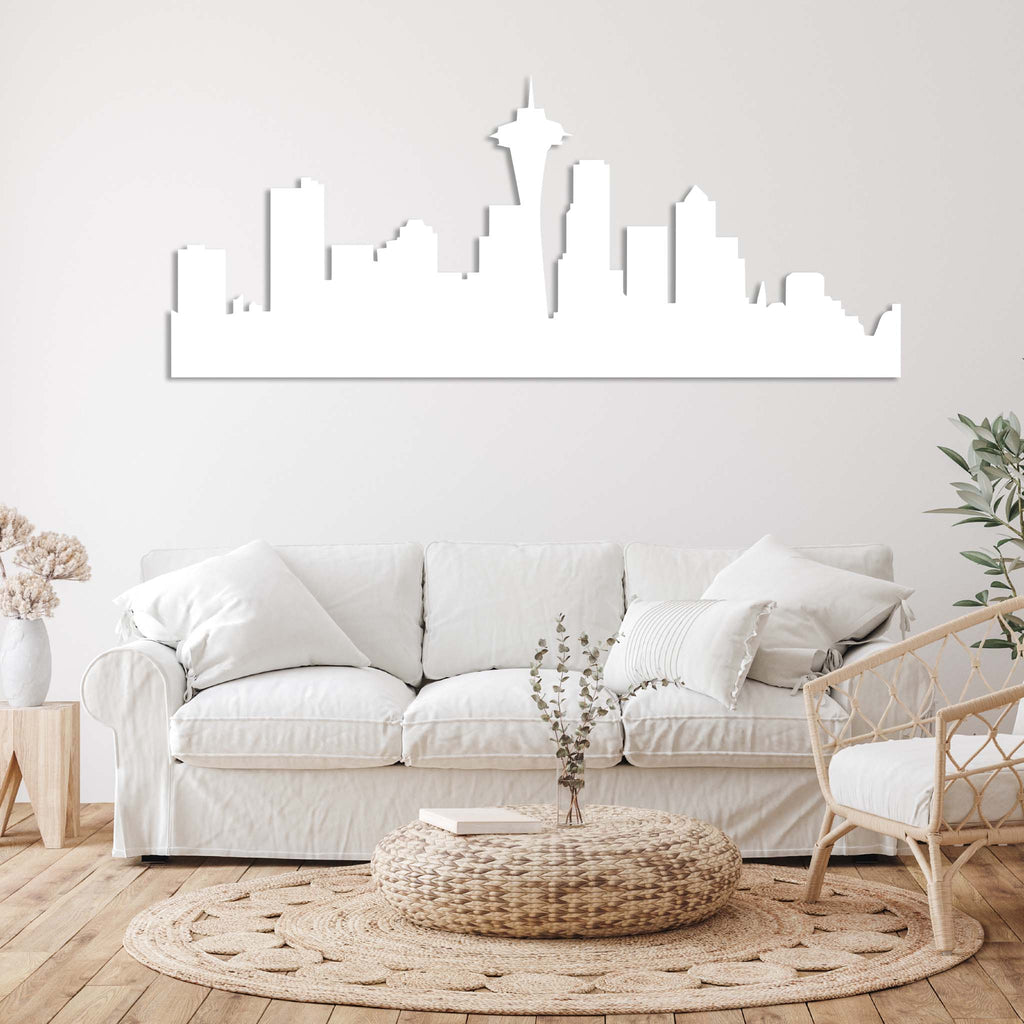 Seattle Skyline - Metal Wall Art - MetalPlex