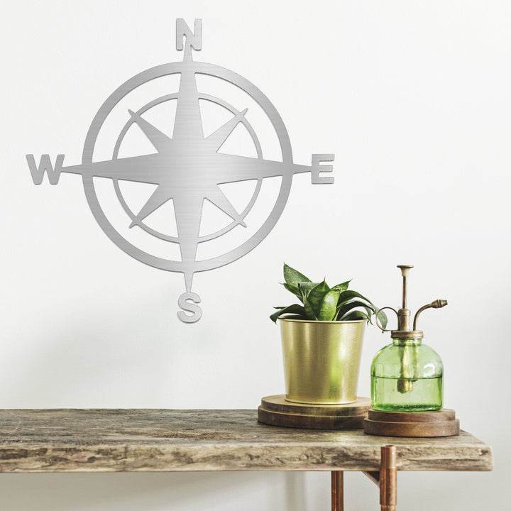 Compass - Metal Wall Art - MetalPlex