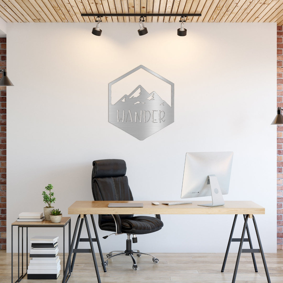Wander - Metal Wall Art - MetalPlex