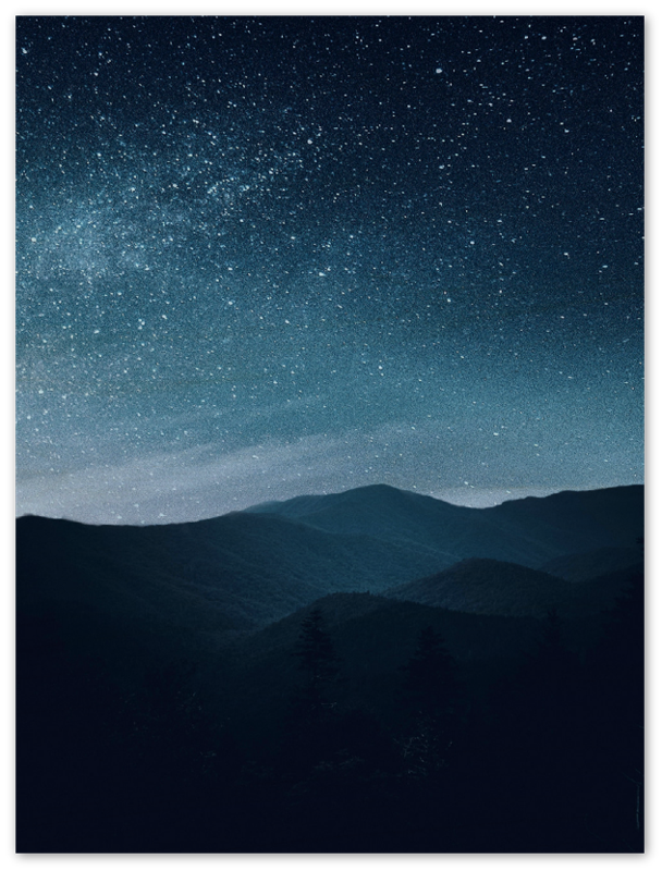 Starry Sky - Print - MetalPlex