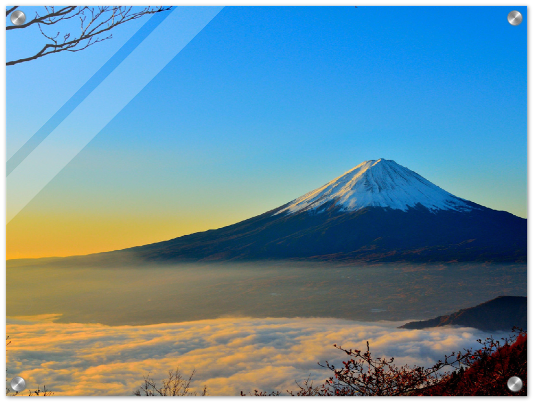 Sunrise Mt. Fuji - Print - MetalPlex