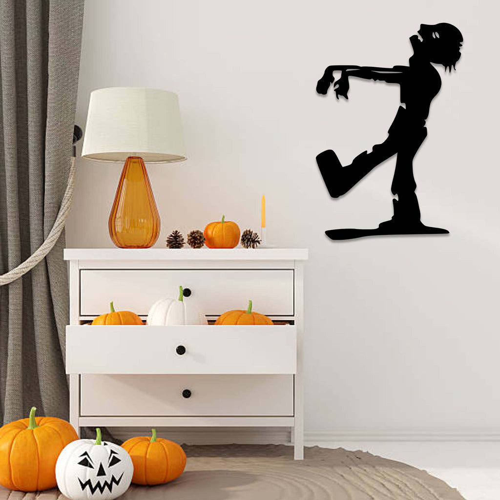 Walking Zombie - Metal Wall Art - MetalPlex