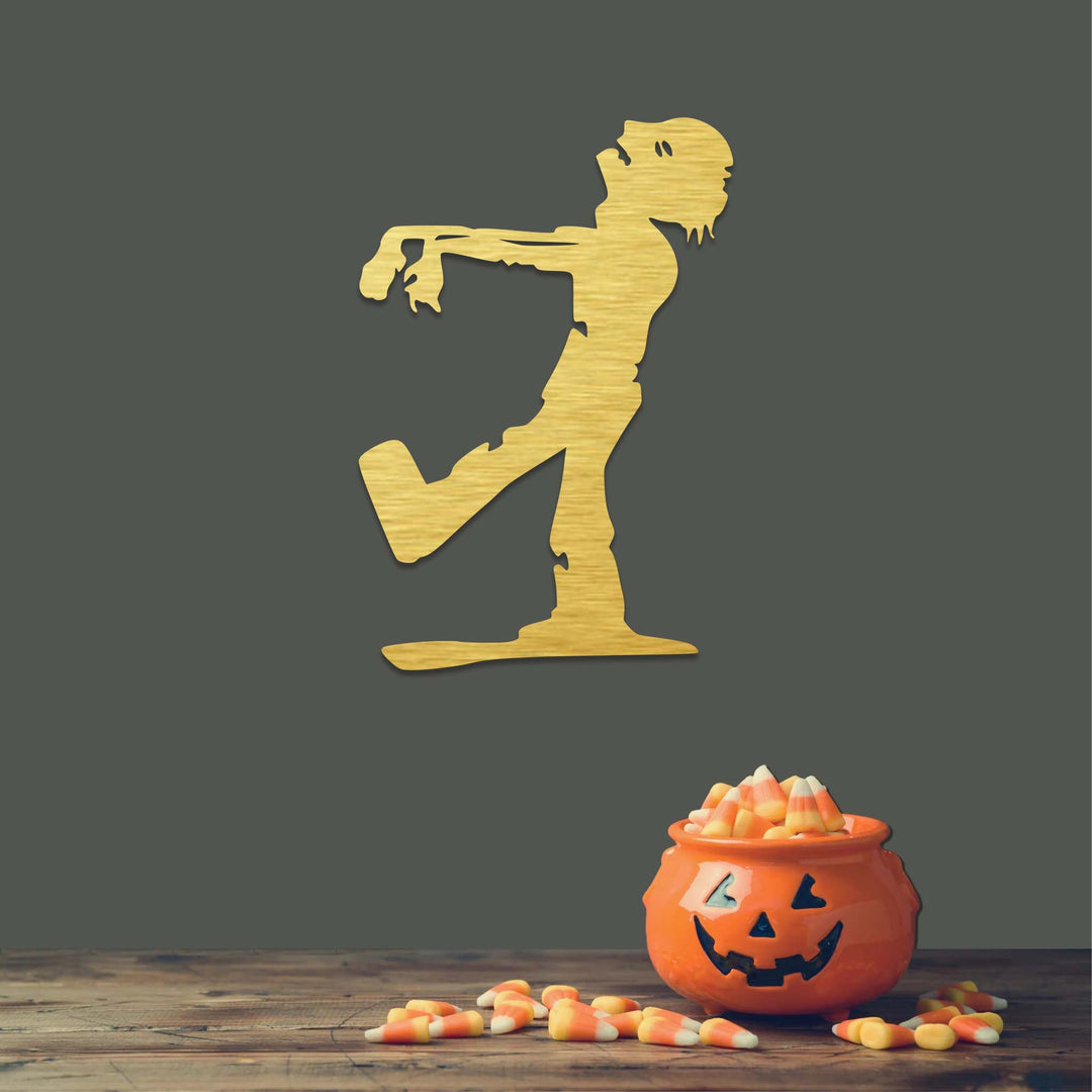 Walking Zombie - Metal Wall Art - MetalPlex