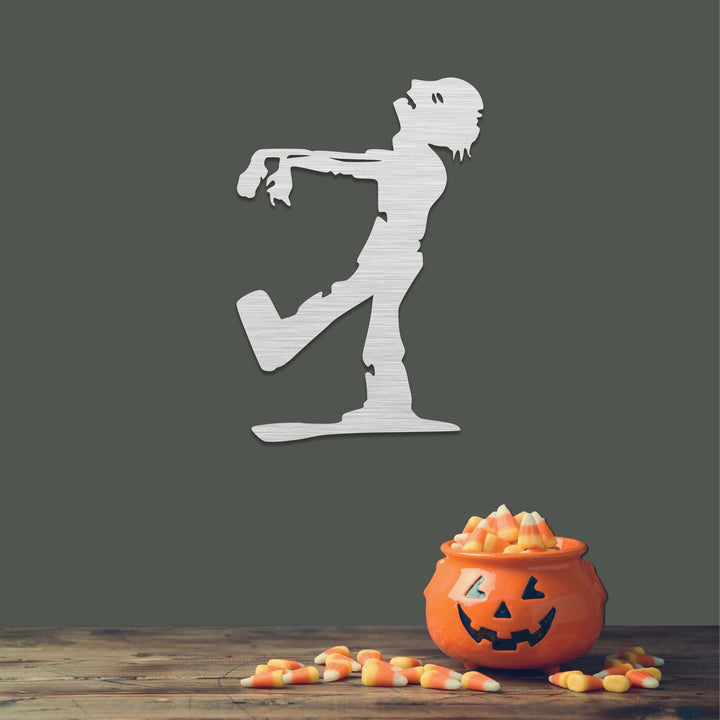 Walking Zombie - Metal Wall Art - MetalPlex