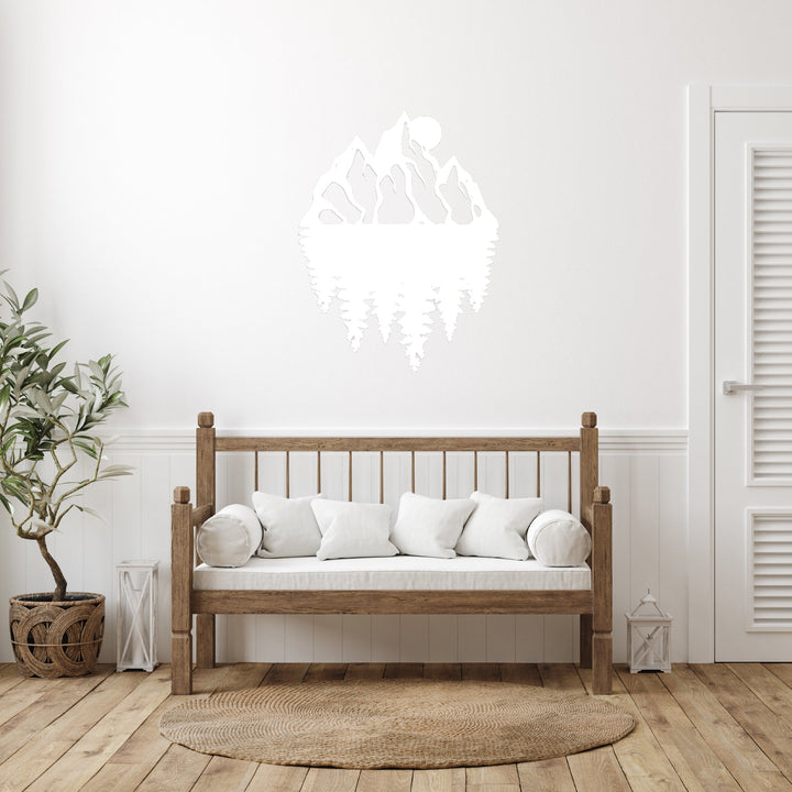 Rocky Mountain Sunset - Metal Wall Art - MetalPlex