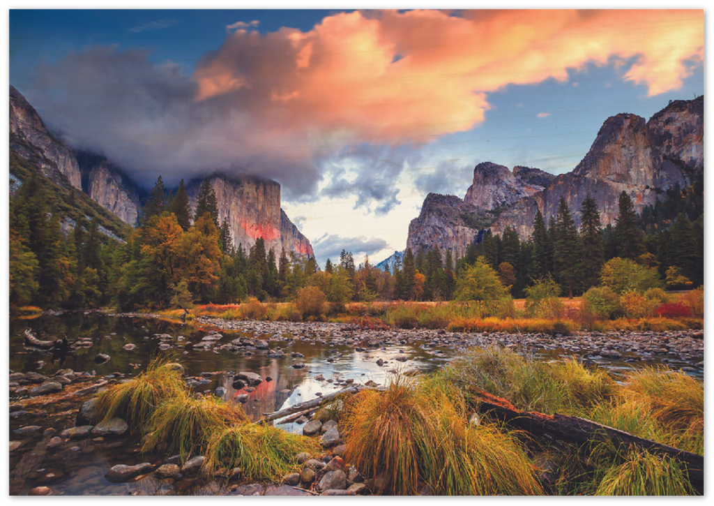 Yosemite Basin - Print - MetalPlex