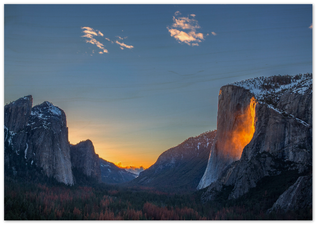 Yosemite Firefall - Print - MetalPlex