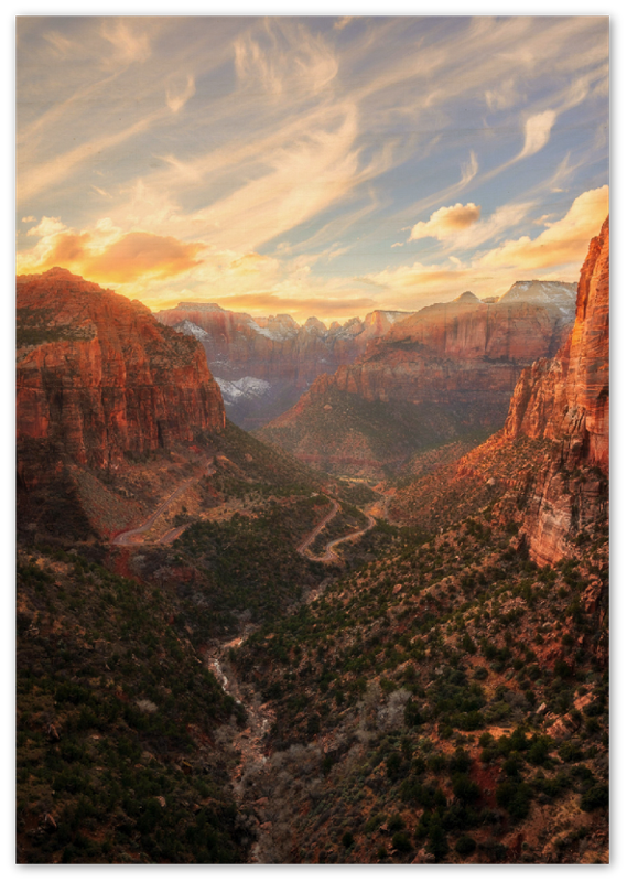 Zion National Park - Print - MetalPlex