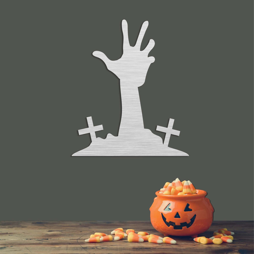 Zombie Hand - Metal Wall Art - MetalPlex