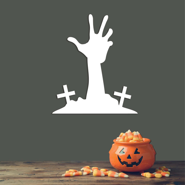 Zombie Hand - Metal Wall Art - MetalPlex